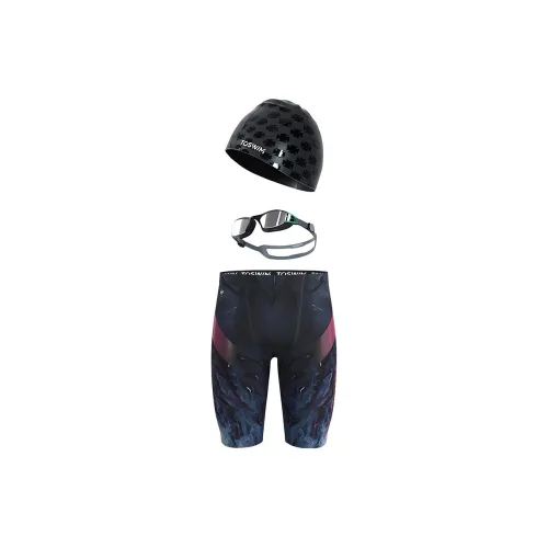TOSWIM Swimming Sets Men's Blood Moon Dark Wave