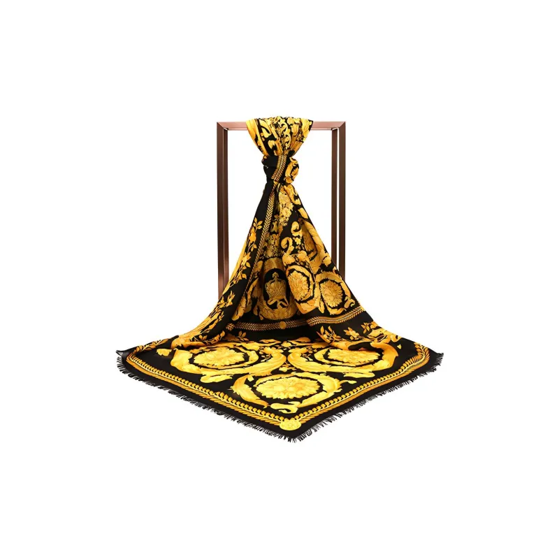 VERSACE Silk Scarves Men-2