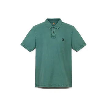 Timberland Polo Shirt Men's Blue Green