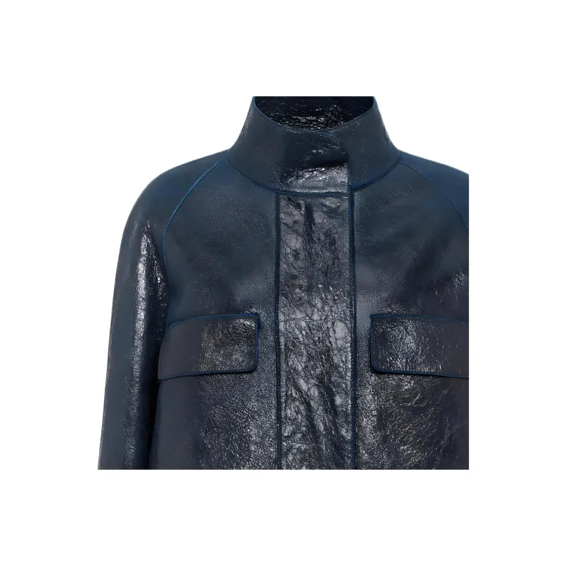 FENDI Long Sleeved High Neck Jacket-4