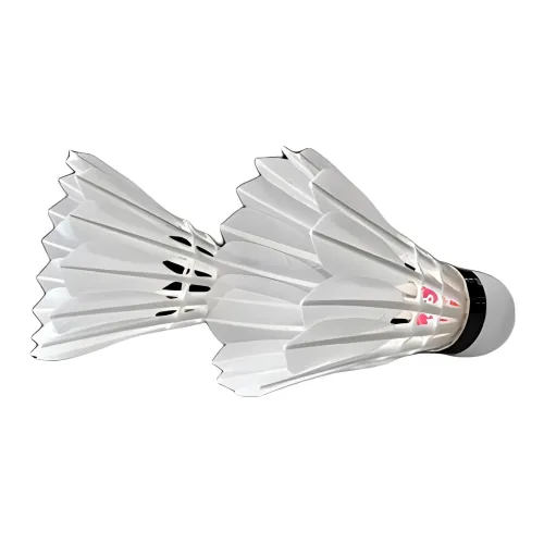 PEAK Duck Feather Shuttlecock 12 Pack Duck Feather Everyday Shuttlecocks