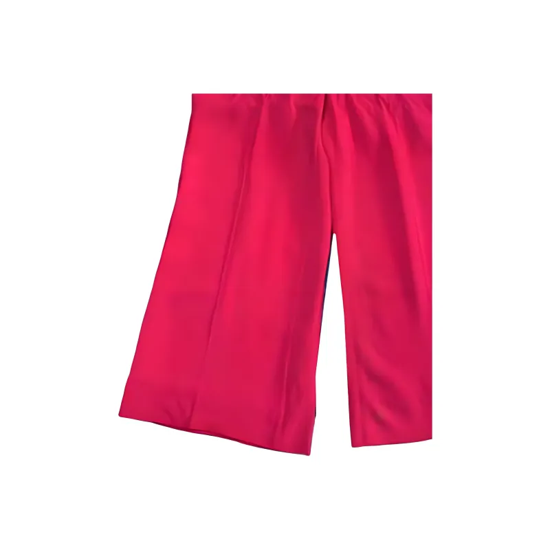 GUCCI High Rise Wide Leg Pants Pink-3