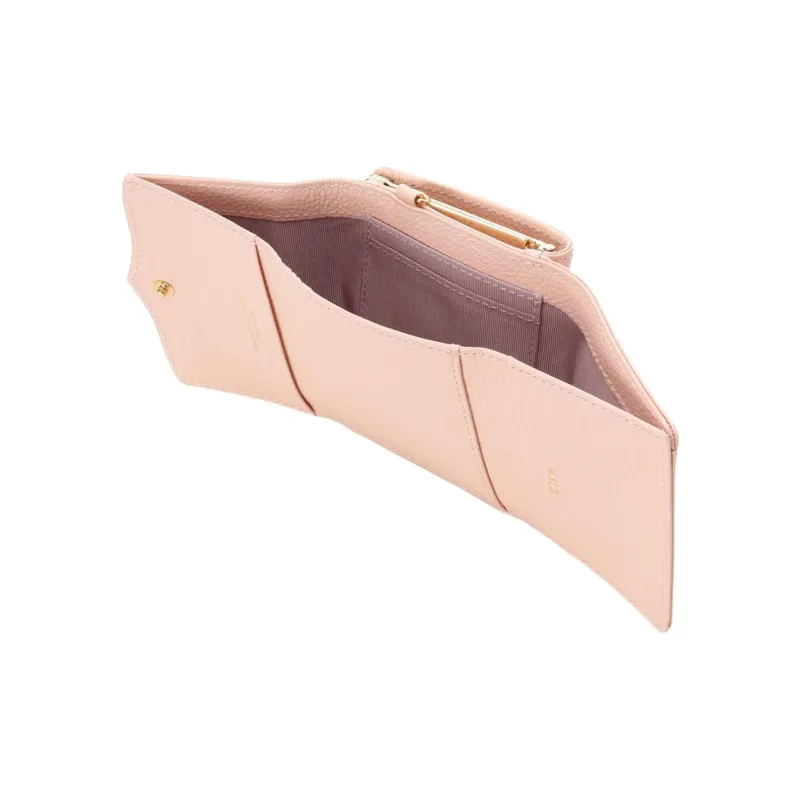 Disney Princess Cow Leather Wallet Women's Pink-4