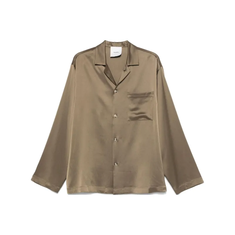 NANUSHKA Satin Shirt-0