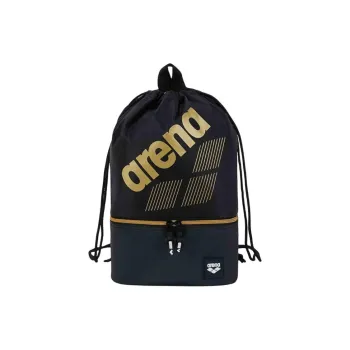 Arena Polyamide Backpack Unisex Black & Gold
