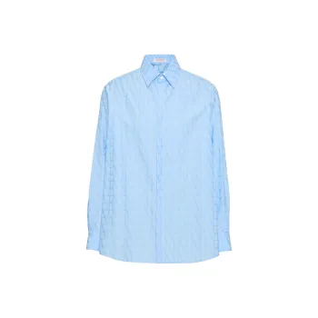 Valentino Shirts Men Sky Blue