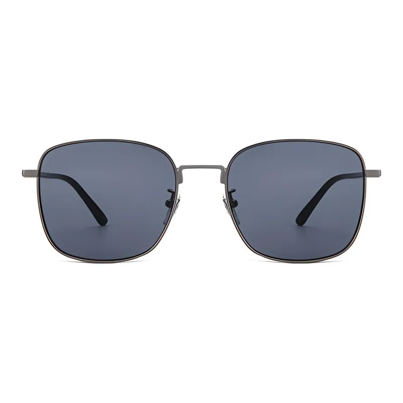 GUCCI Square Frame Metal Sunglasses-0
