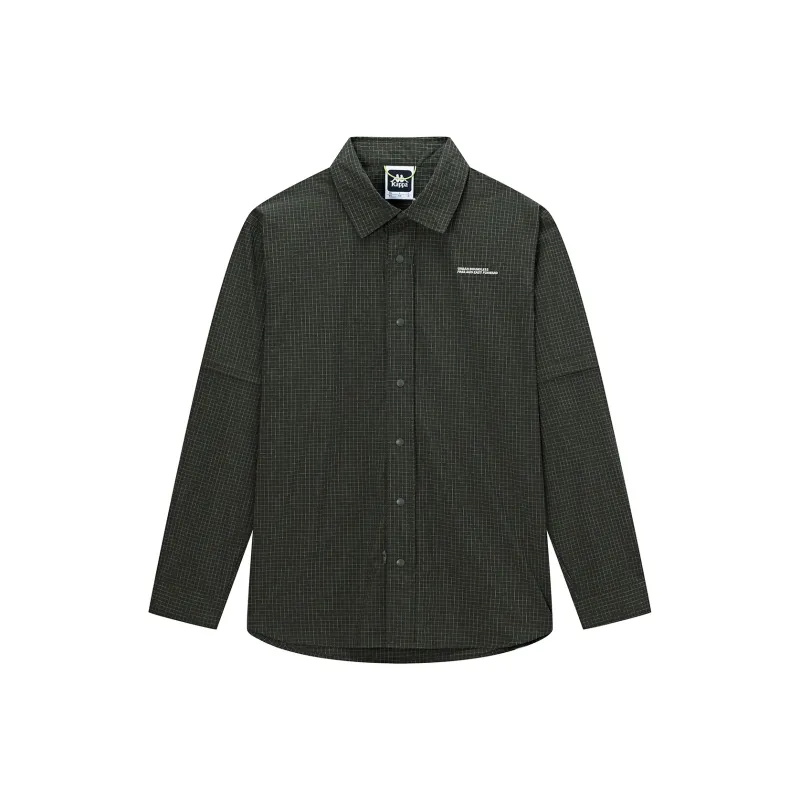 Kappa Shirt Men's Pine Scent Green-0