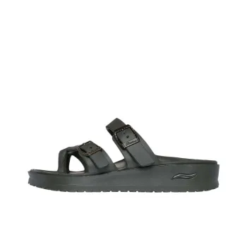 Skechers Quick Dry Slide Slippers Women's Dark Green