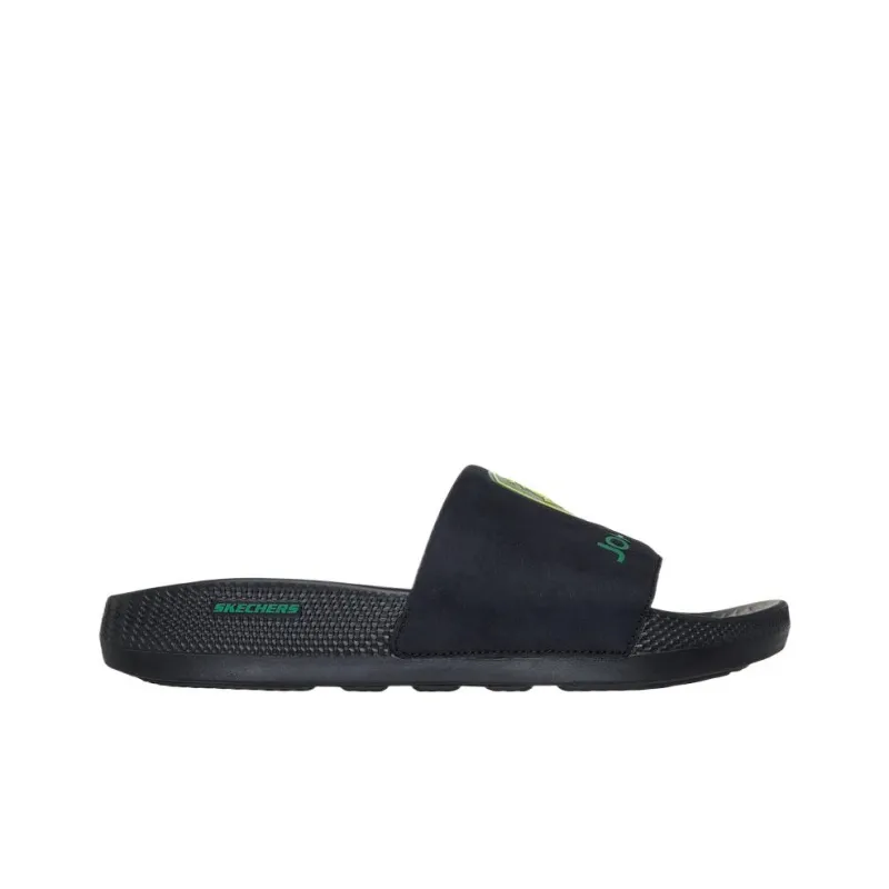 John Deere x Skechers Slip Resistant Slide Slippers Men's Black-1