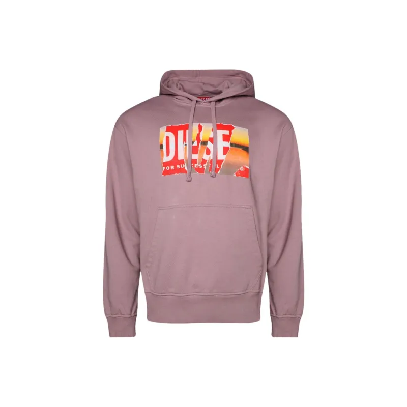 DIESEL S Macs Pullover Hoodie-0