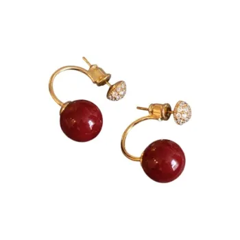 LIANGCAI Alloy Earrings Women's