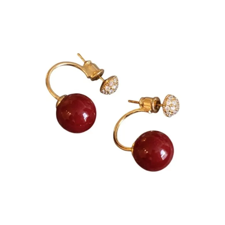 LIANGCAI Alloy Earrings Women's-0
