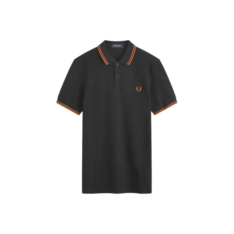 FRED PERRY Polo Shirt Men's Black-0