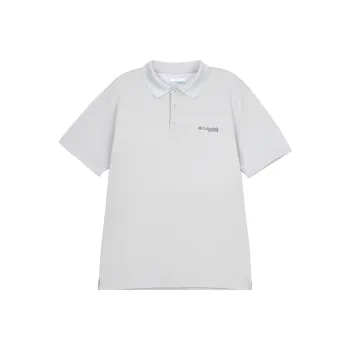Columbia Polo Shirt Men's Gray Blue
