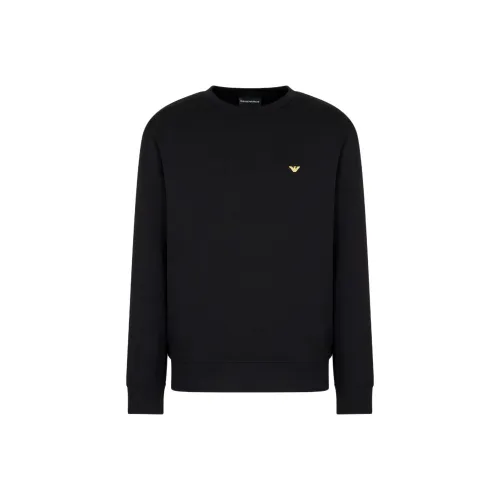 EMPORIO ARMANI Asv Double jersey Sweatshirt With Chinese New Year Embroidery