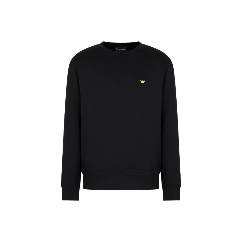 EMPORIO ARMANI Asv Double jersey Sweatshirt With Chinese New Year Embroidery-0