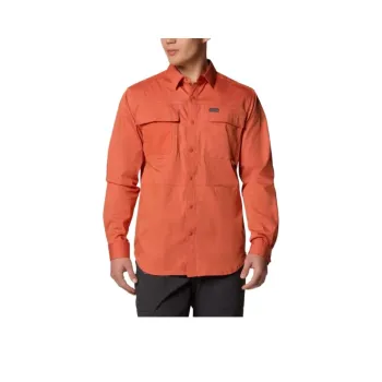 Columbia Landroamer Twill Long Sleeve Shirt Shirt Men's Orange