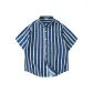 Dark Blue White Stripes