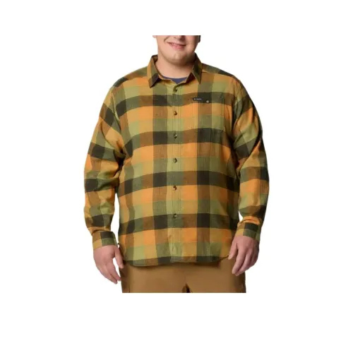 Columbia Cornell Woods Flannel Long Sleeve Shirt Shirt Men's Green