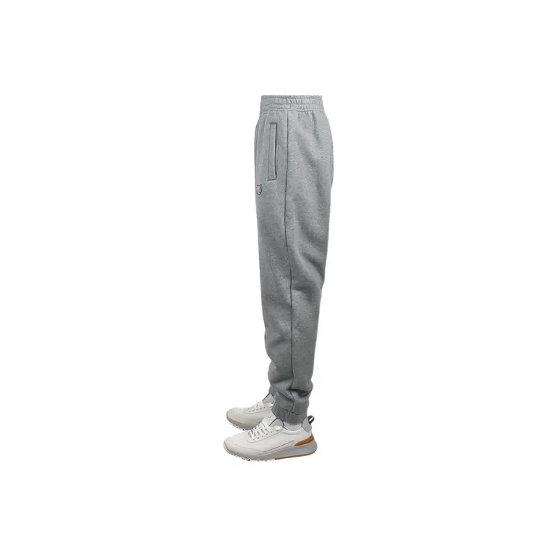 Maison Kitsune Knitted Sweatpants Men's Gray-3