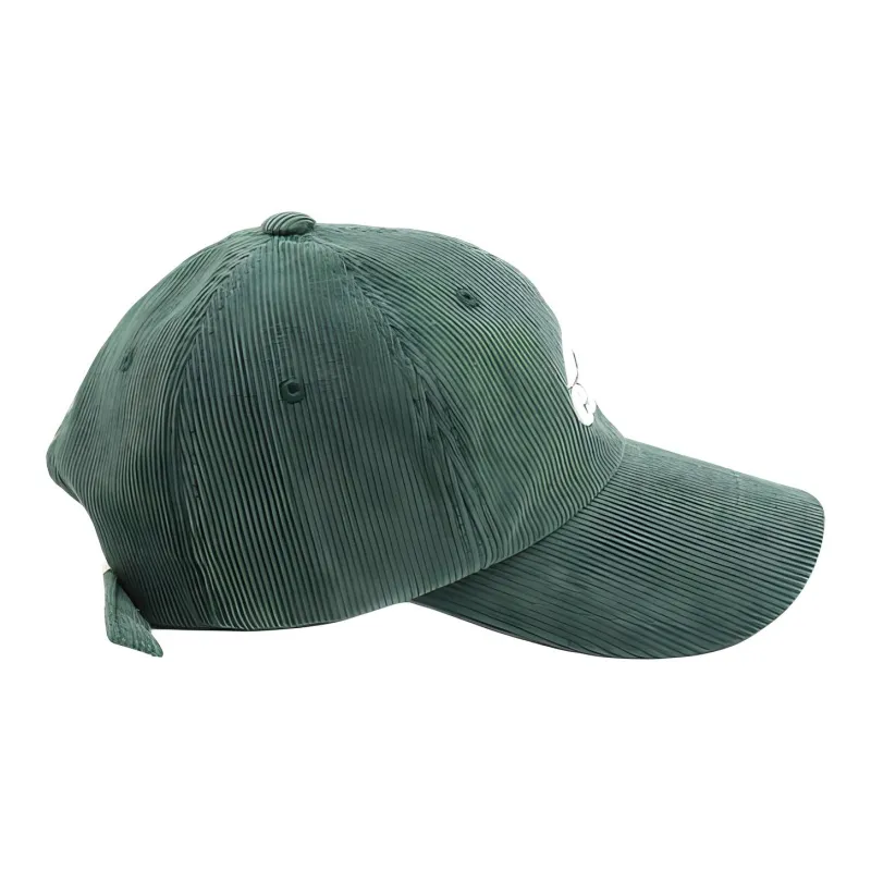Emis Cotton, Corduroy Baseball Caps Unisex Green-3