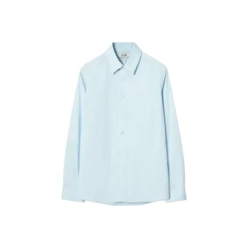 COS Shirts Men Light Blue
