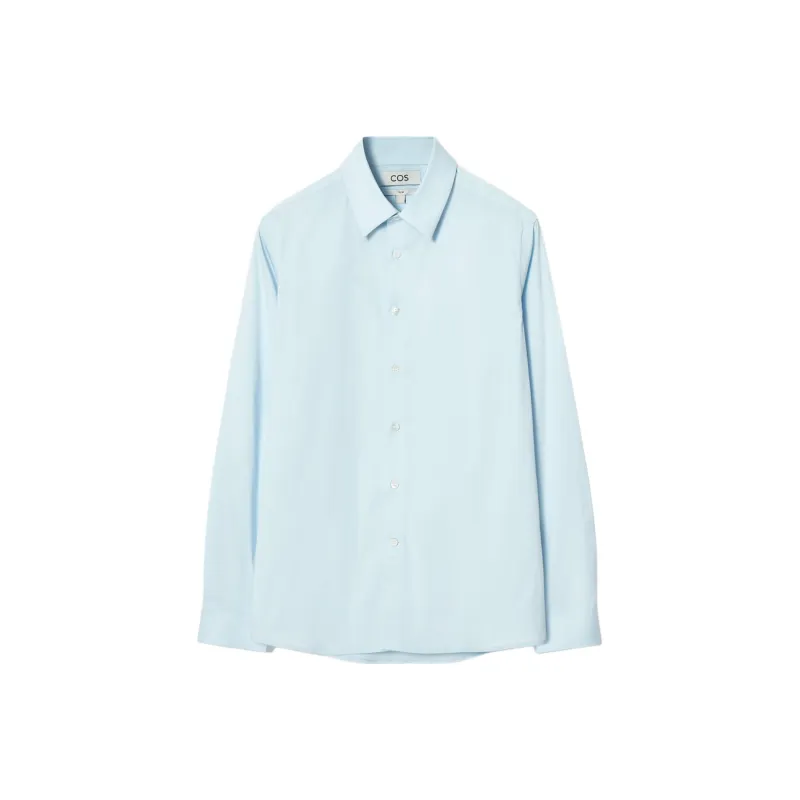 COS Shirts Men Light Blue-0