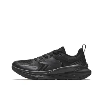 Anta Cushioning, Slip Resistant, And Abrasion Resistant Low Top Training Shoes Men's Black