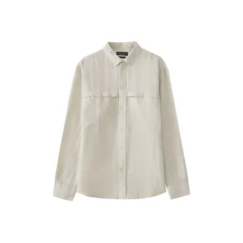 MARC OPOLO Shirt Men's Light Coffee