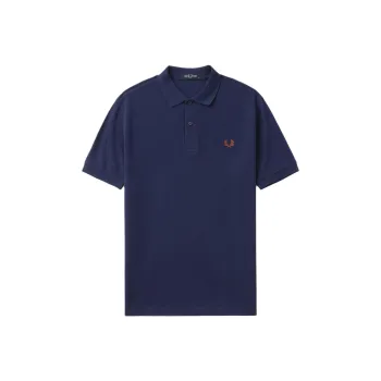 FRED PERRY Polo Shirt Men's Navy Blue