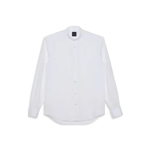 XACUS 화이트 남성 셔츠