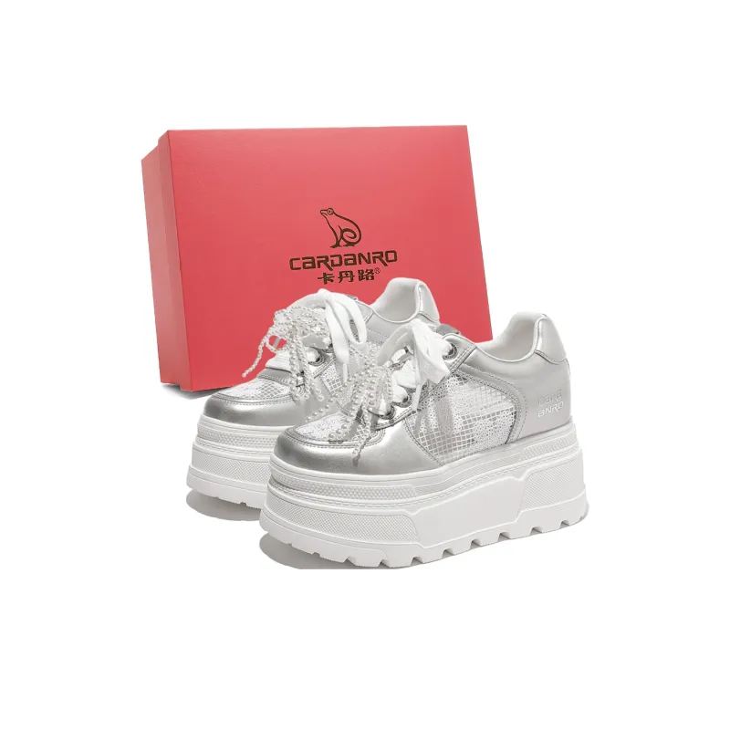 CARDANRO Small sized Sky Vegetables Low Top Skateboard Shoes Women's-11