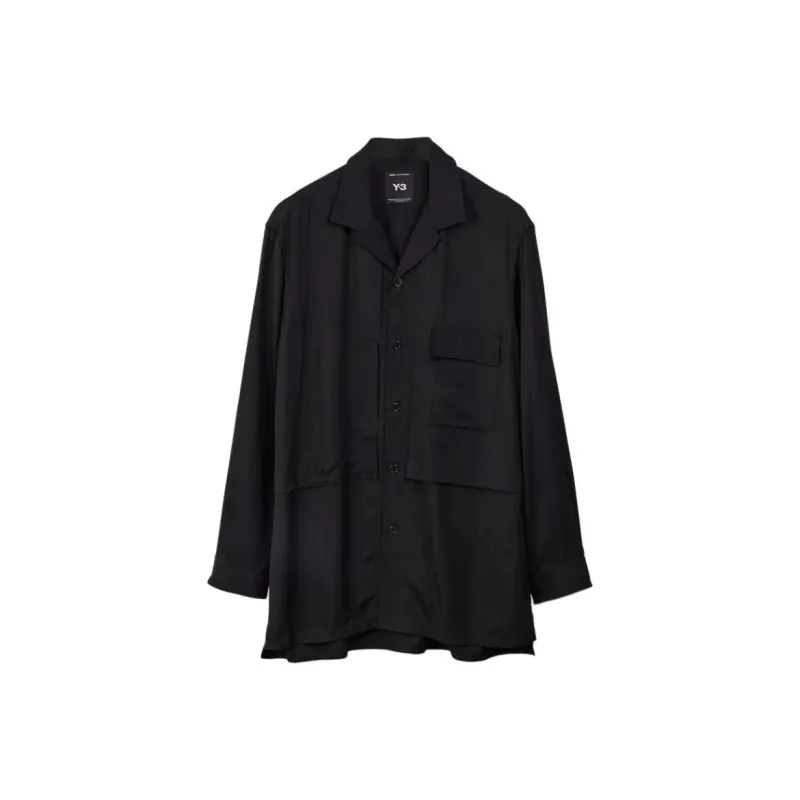 Adidas Y 3 Rayon Twill Shirt-0