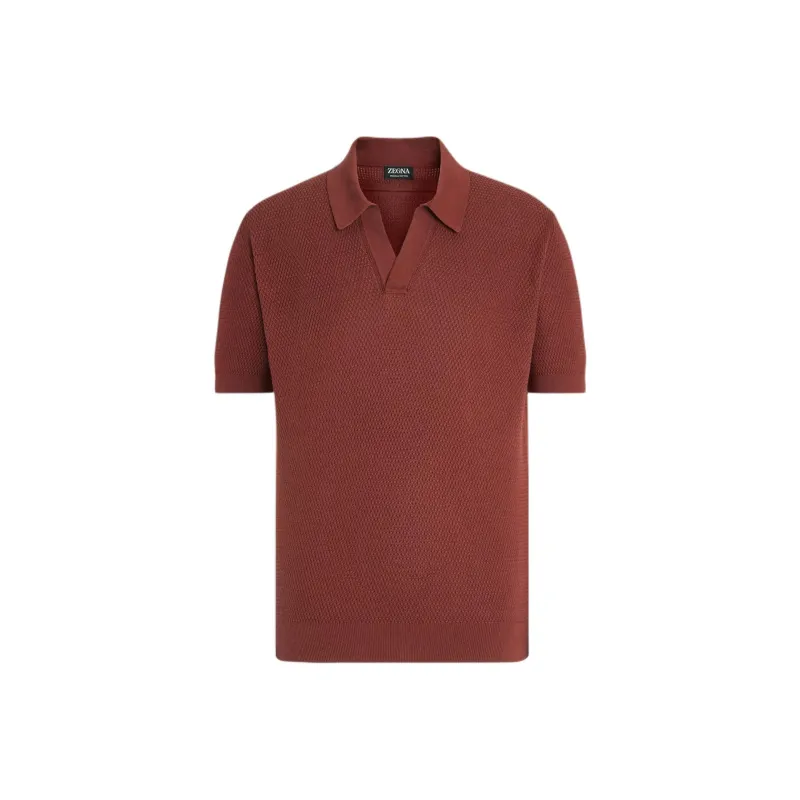 Ermenegildo Zegna Cotton Polo Shirt-0