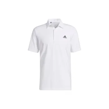 Adidas Ultimate365 Solid Left Chest Golf Polo Shirt Polo Shirt Men's White