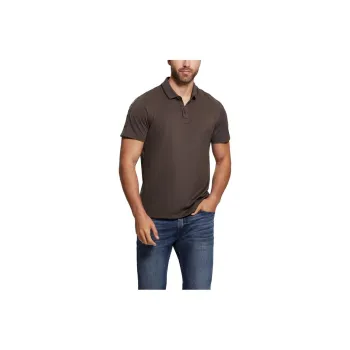 GUESS Polo Shirts Men Brown