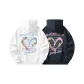 2 Pack (White+Navy Blue)