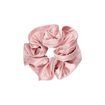Peach Tea Satin Hair Tie Women's