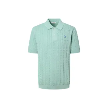 HAZZYS Polo Shirt Men's Light Green