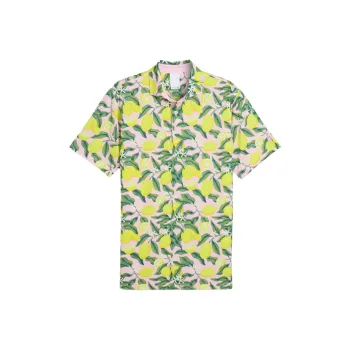 PUMA ARNOLD PALMER Polo Shirt Men's Light Pink