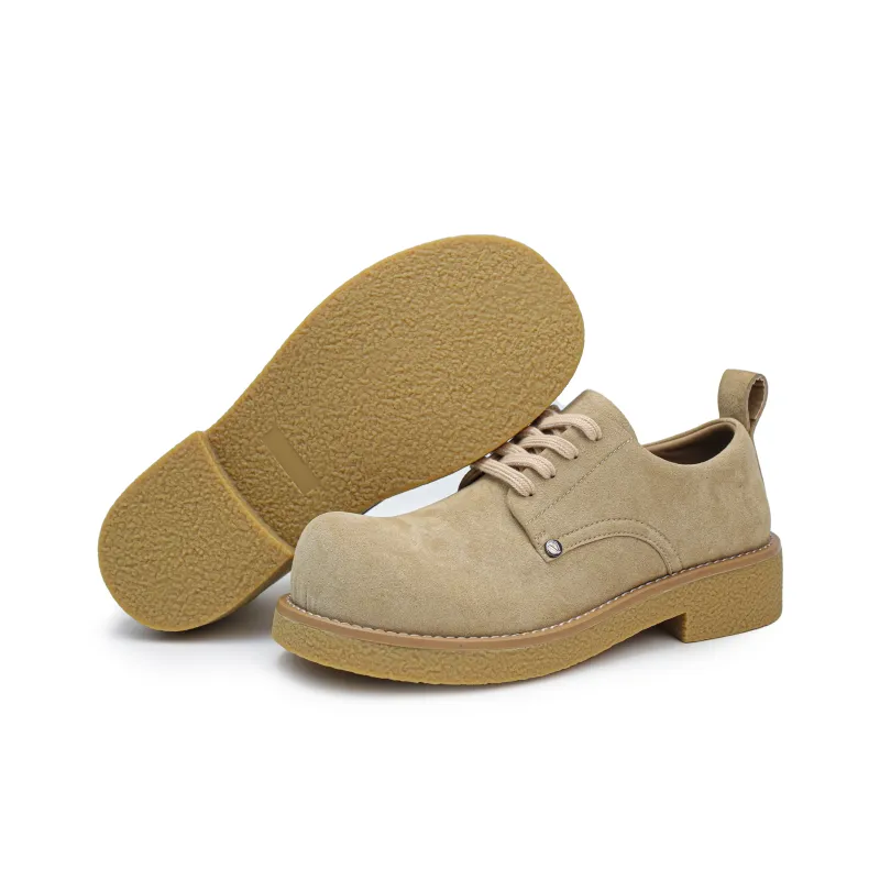 Rummaden Anti Slip And Wear Resistant Lightweight Low Top Casual Shoes Unisex Brown-6