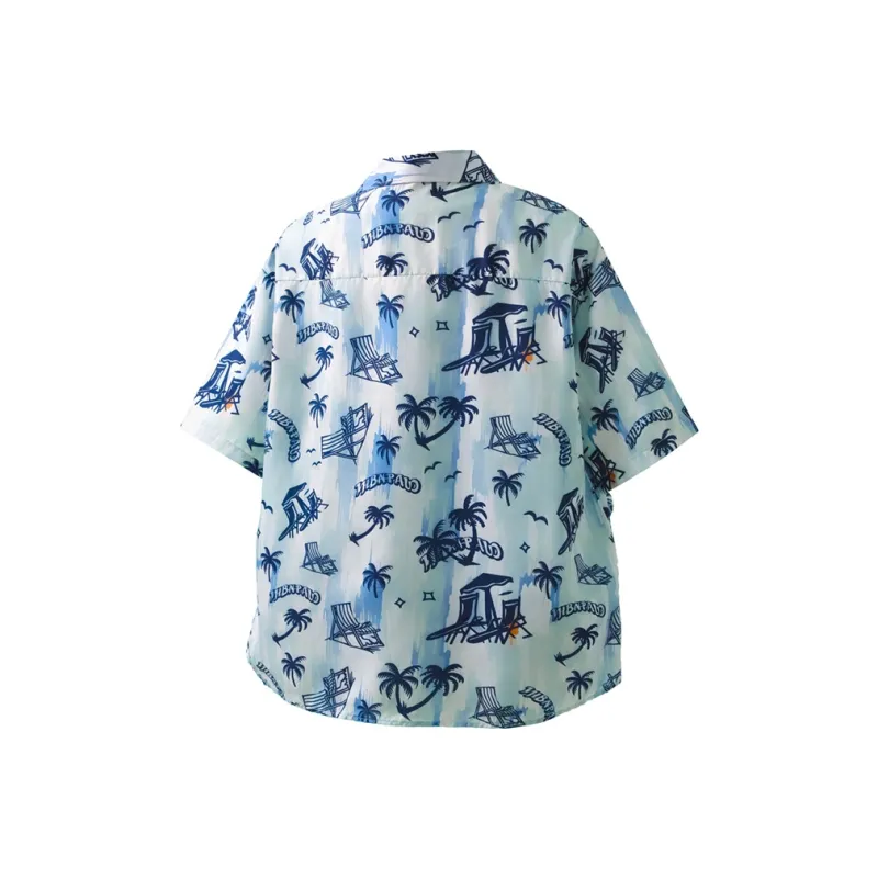 BEAR UNION Shirts Unisex Blue-1