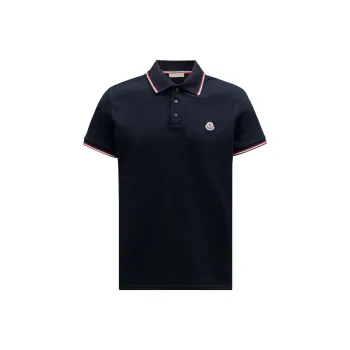 Moncler Logo Patch Polo Shirt
