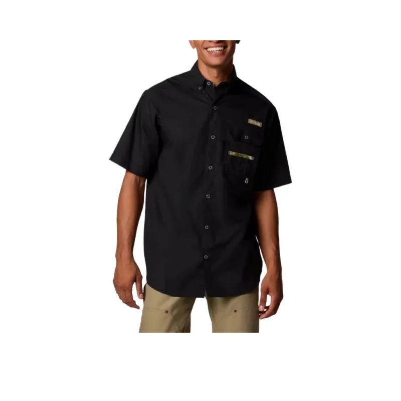 Columbia PHG Sharptail Shirt Men's Black-0