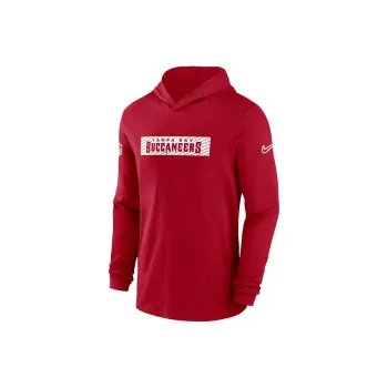 Nike Tampa Bay Buccaneers Sideline Men's Nike Dri FIT Nfl Long Sleeve Hooded Top