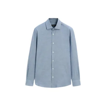 Massimo Dutti Shirts Men Blue