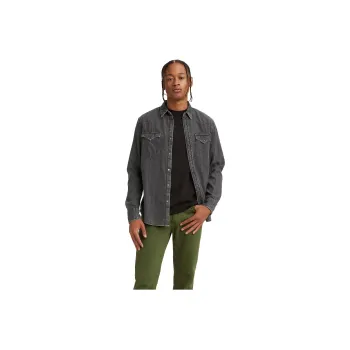 Levis Shirts Men Black