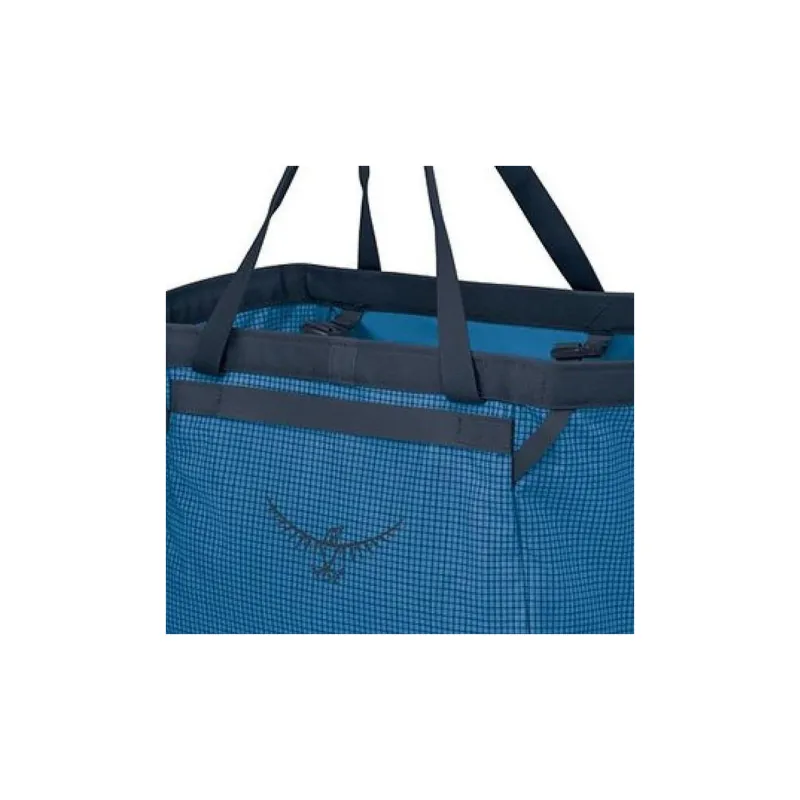 OSPREY Nylon Tote Bag Shopping Bag Handbag Shoulder Bag Unisex Blue Flame-4
