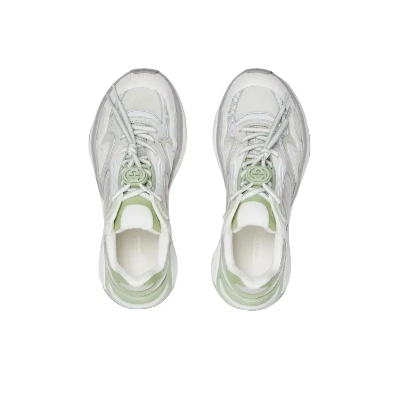 GUCCI 2.0 Low Top Casual Shoes Women's Green-3